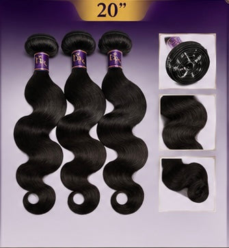 18” 20” 22” Body Wave Bundle Deal